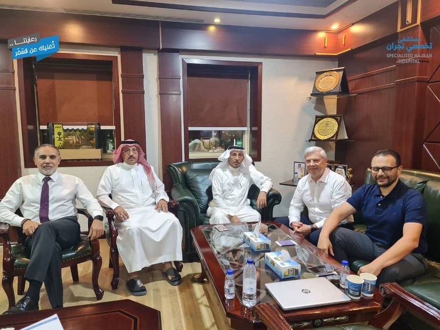 التقى رئيس مجلس الإدارة أ.علي القاضي وفد شركة Evy Business