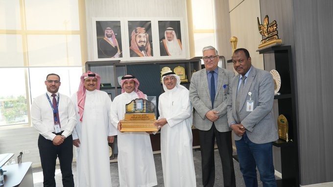 استقبل مدير عام فرع وزارة الصحة بمنطقة  نجران د.إبراهيم بني هميم